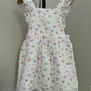 Nola Tawk Organic Muslim Confetti Hearts Dress
